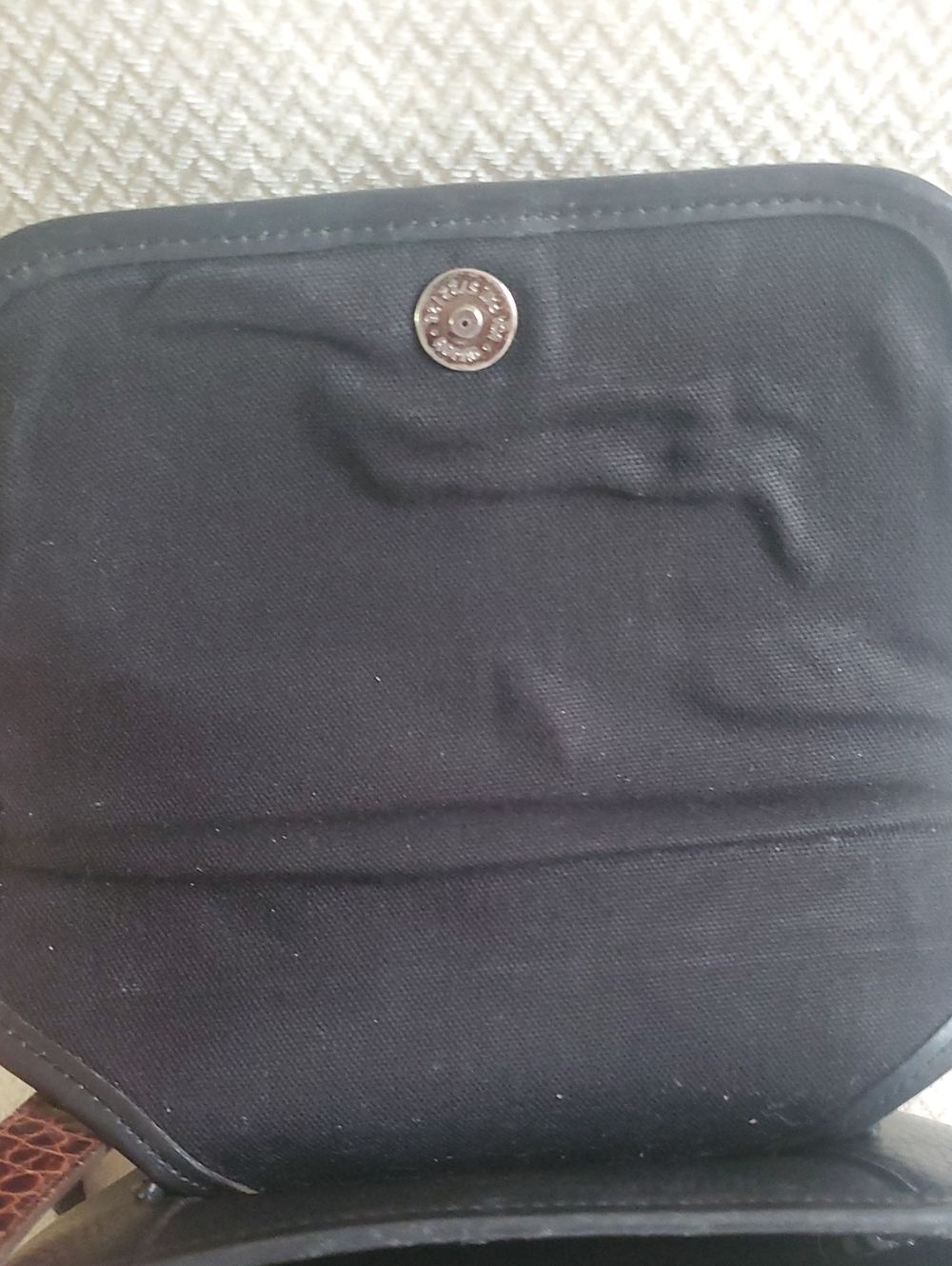 Brighton Magdaleine Two Tone Leather Shoulder/ Crossbody Bag - Picture 12 of 15